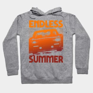 Endless Summer \\\\ Retro 80s Outrun Inspired Design Hoodie